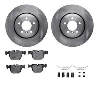 R1 Concepts WFWH1-31074 E- Line Series Brake Rotor W/ Ceramic Brake Pads & Hdw
